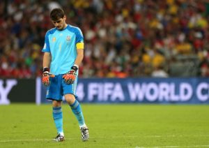FIFA World Cup Dreams Crumble For Iker Cassilas